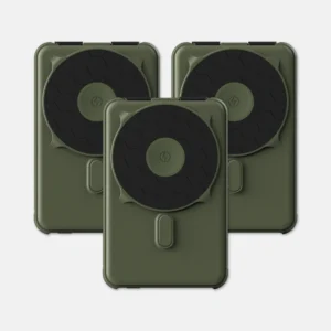 Magnetic Power Bank 3 Pack Matte Olive