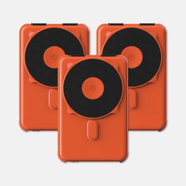 Magnetic Power Bank 3 Pack Basecamp Orange