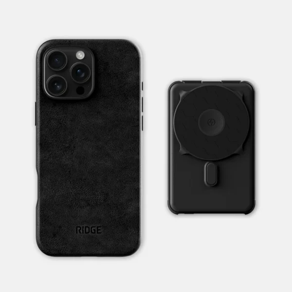 Iphone 16 Pro Max Midnight Black Leather Full Kit