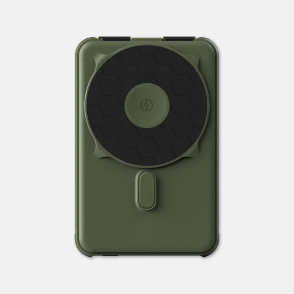 Magnetic Power Bank Single Matte Olive