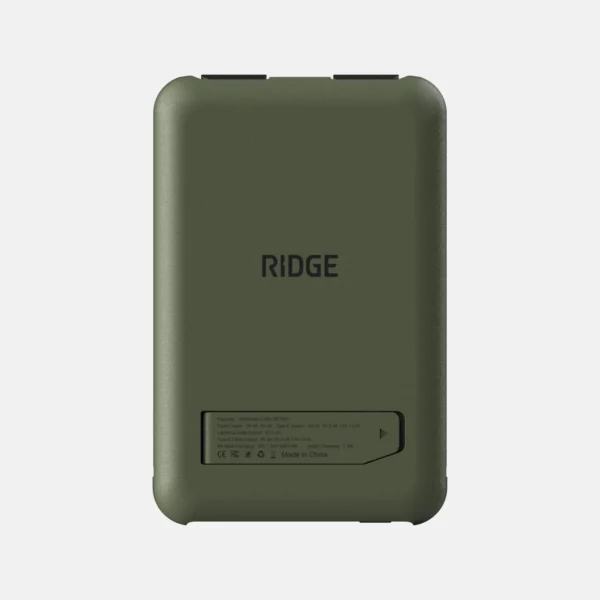 Magnetic Power Bank Single Matte Olive - Image 2