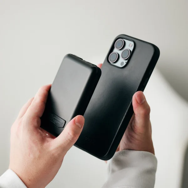 Iphone 16 Midnight Black Leather Full Kit - Image 3