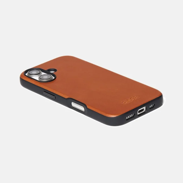 Iphone 16 Tobacco Brown Leather Case Only - Image 3