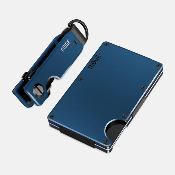 Ridge Wallet Alpine Navy - Full Kit / Mag Safe / Cash Strap - Image 2