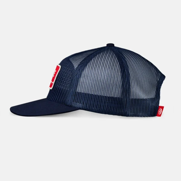 Mesh Trucker Snapback - Alpine Navy - Image 3