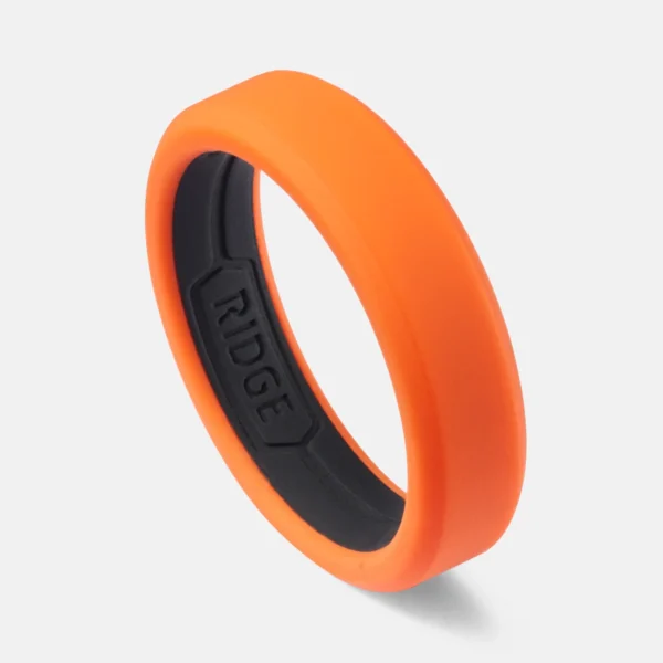 Ring 6mm-silicone basecamp-orange