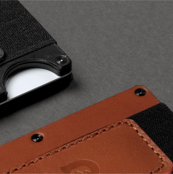 Leather Cash Strap - Midnight Black - Image 3