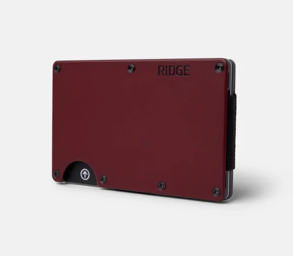 Ridge Wallet Oxblood – Wallet Only / Classic / Cash Strap - Image 2