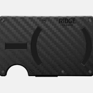 Ridge Wallet Carbon Fiber 3K – Wallet Only / Mag Safe / Cash Strap