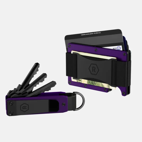 Ridge Wallet Alaska Twilight – Full Kit / Classic / Add Money Clip