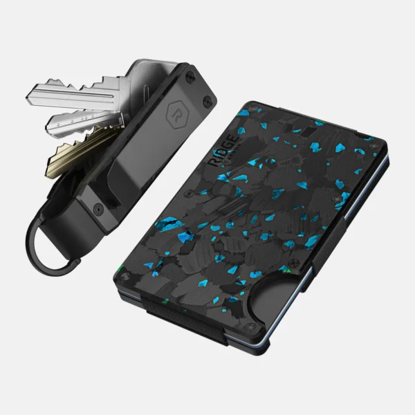 Ridge Wallet Forged Pacific – Full Kit / Mag Safe / Cash Strap