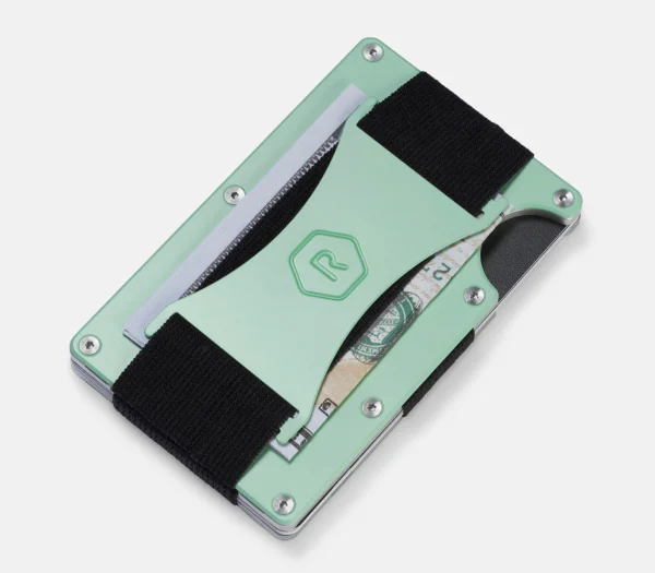 Ridge Wallet Eucalyptus – Wallet Only / Mag Safe / Add Money Clip - Image 3