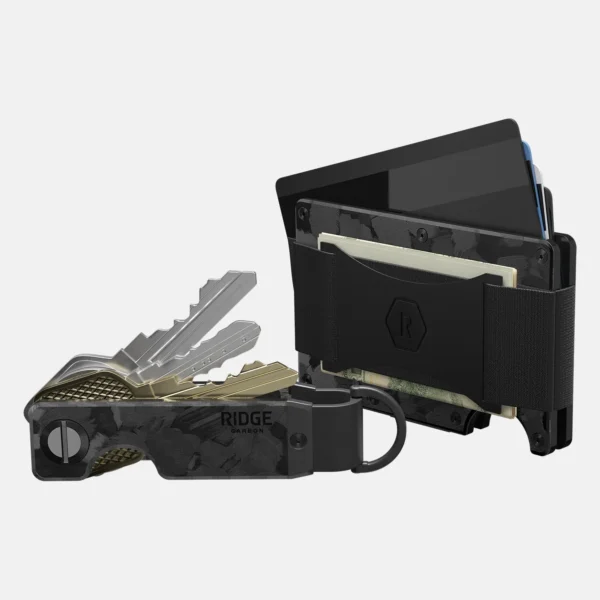 Ridge Wallet Forged Carbon – Full Kit / Mag Safe / Add Money Clip - Image 2