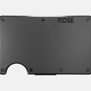 Ridge Wallet Gunmetal - Wallet Only - Classic - Cash Strap