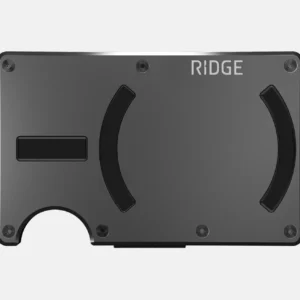 Ridge Wallet Gunmetal - Wallet Only / Mag Safe / Add Money Clip