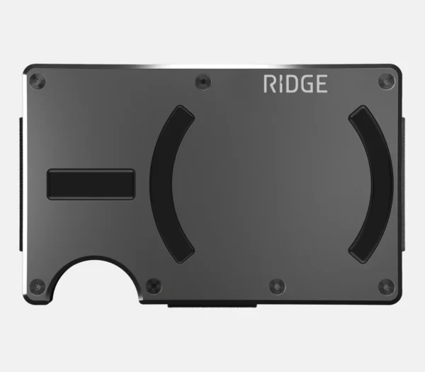 Ridge Wallet Gunmetal - Wallet Only / Mag Safe / Add Money Clip