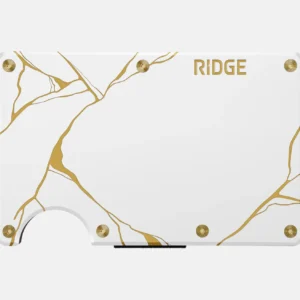 Ridge Wallet Kintsugi White Single Only