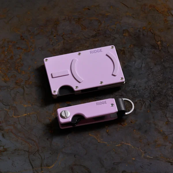 Ridge Wallet Lavender – Full Kit / Mag Safe / Cash Strap - Image 2