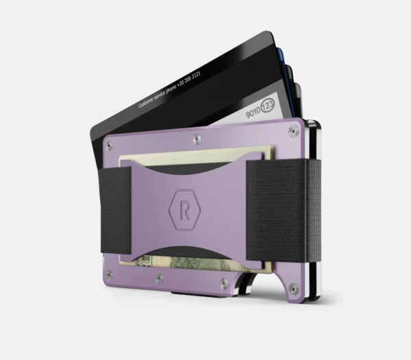 Ridge Wallet Lavender – Wallet Only / Mag Safe / Add Money Clip - Image 2