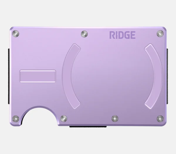 Ridge Wallet Lavender – Wallet Only / Mag Safe / Add Money Clip