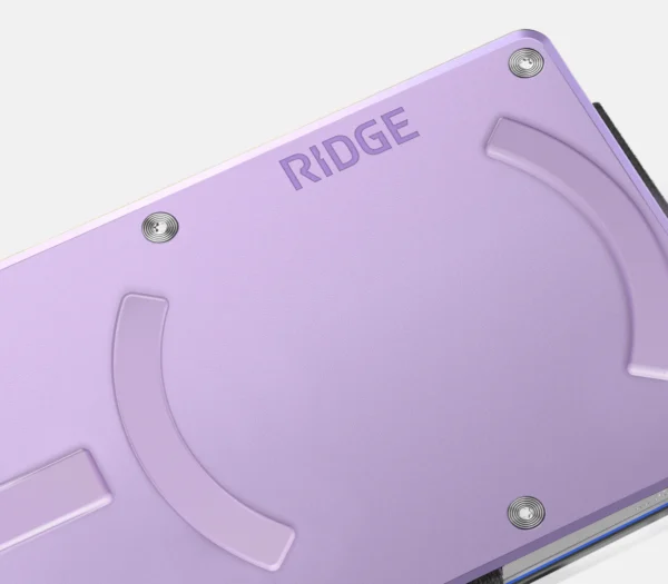 Ridge Wallet Lavender – Wallet Only / Mag Safe / Add Money Clip - Image 3