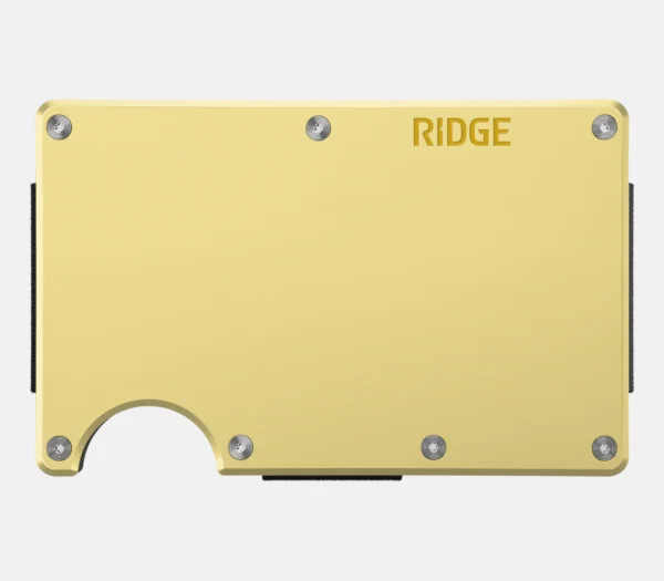 Ridge Wallet Lemonade – Wallet Only / Classic / Add Money Clip