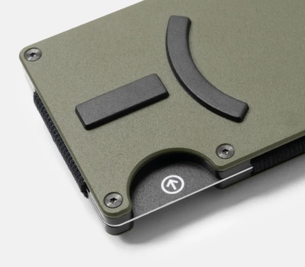 Ridge Wallet Matte Olive – Wallet Only / Mag Safe / Add Money Clip - Image 3