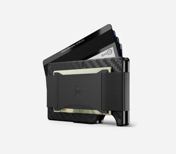 Ridge Wallet Carbon Fiber 3K – Wallet Only / Classic / Cash Strap - Image 3