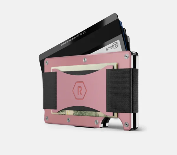 Ridge Wallet Pink Lemonade – Wallet Only / Mag Safe / Add Money Clip - Image 3