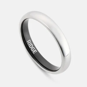 4mm Rounded Platinum