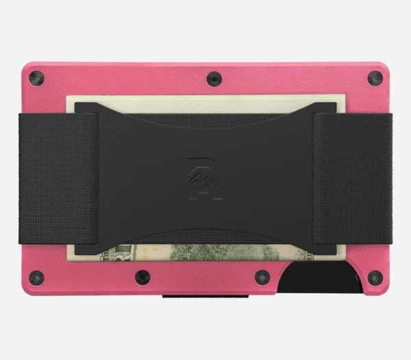 Ridge Wallet Flamingo Pink – Wallet Only / Classic / Cash Strap - Image 2
