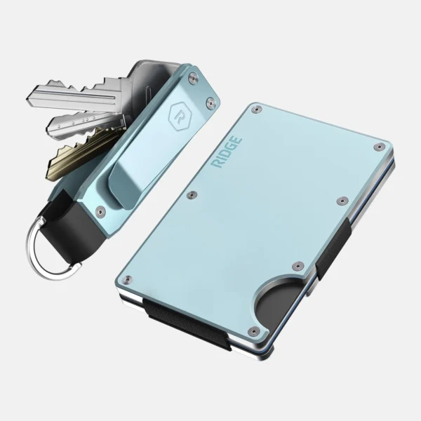 Ridge Wallet Sea Glass – Full Kit / Mag Safe / Add Money Clip - Image 2