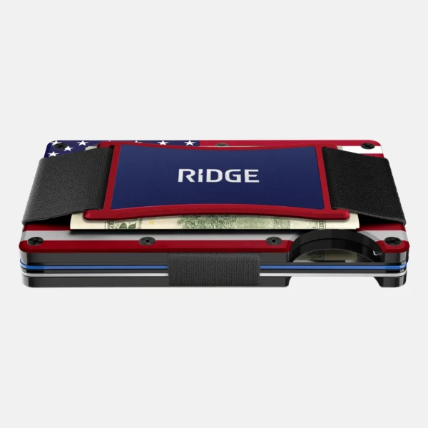 Ridge Wallet Stars & Stripes – Full Kit / Mag Safe / Cash Strap - Image 2