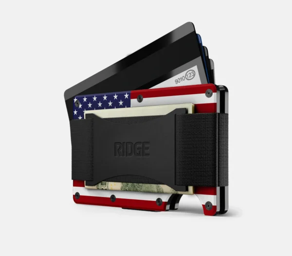 Ridge Wallet Stars & Stripes – Wallet Only / Classic / Cash Strap - Image 2