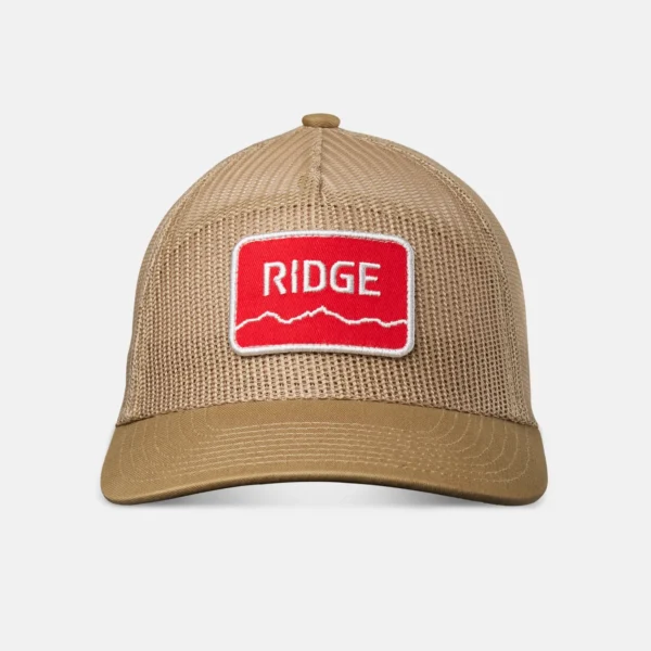 Mesh Trucker Snapback - Tan - Image 3