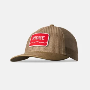 Mesh Trucker Snapback - Tan