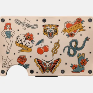 Ridge Wallet Traditional Flash Color Single Only