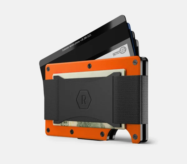 Ridge Wallet Basecamp Orange – Wallet Only / Classic / Cash Strap - Image 3