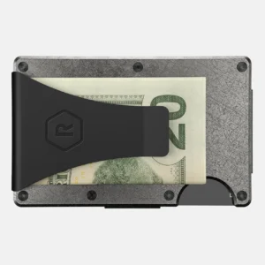 Ridge Wallet Stonewashed Titanium – Wallet Only / Classic / Add Money Clip