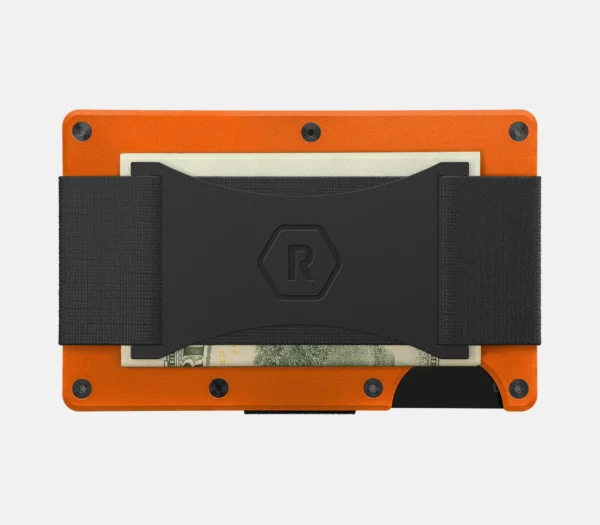 Ridge Wallet Basecamp Orange – Wallet Only / Classic / Cash Strap - Image 2