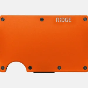 Ridge Wallet Basecamp Orange – Wallet Only / Classic / Cash Strap