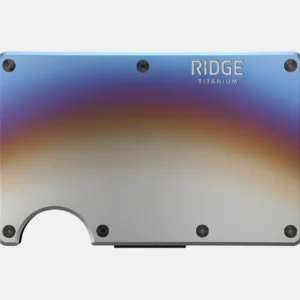 Ridge Wallet Burnt Titanium – Wallet Only / Classic / Cash Strap