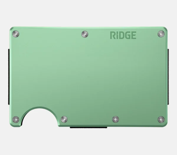 Ridge Wallet Eucalyptus – Wallet Only / Mag Safe / Add Money Clip