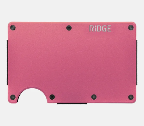 Ridge Wallet Flamingo Pink – Wallet Only / Classic / Cash Strap