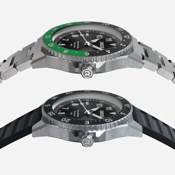 Land & Sea GMT Watch 42mm - Royal Black - Image 3