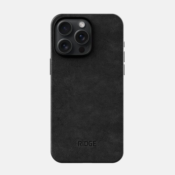 Iphone 15 Pro Midnight Black Leather - Image 3