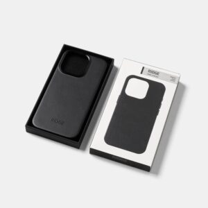 Iphone 15 Pro Midnight Black Leather