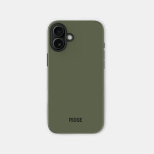 Iphone 16 Plus Matte Olive Case Only