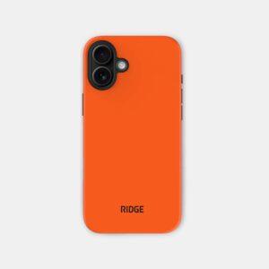 Iphone 16 Plus Basecamp Orange Case Only