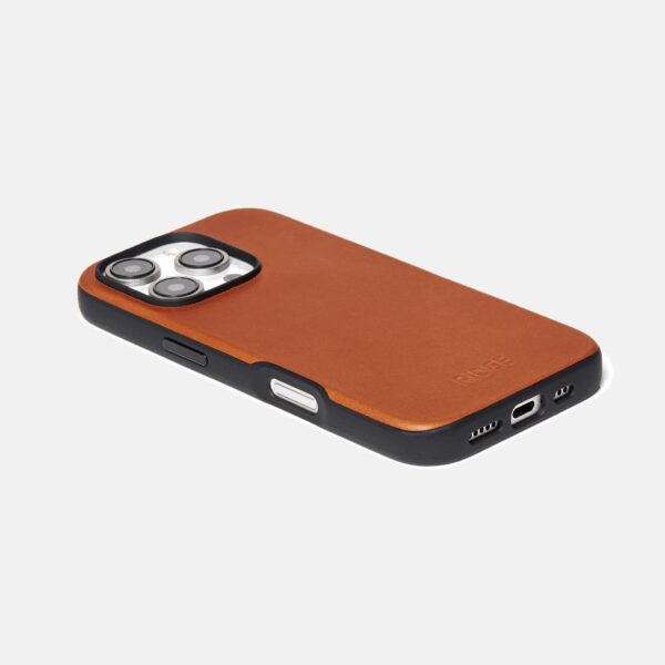 Iphone 16 Pro Tobacco Brown Leather Case Only - Image 3
